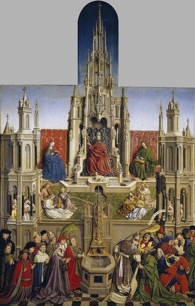 Fountain of Life by Jan van Eyck